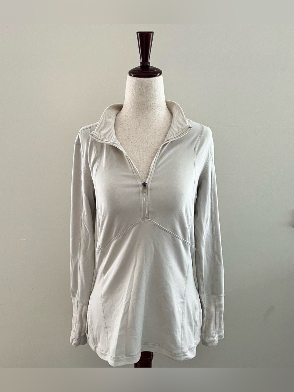 FP Movement Free People Half Zip Pullover Cream